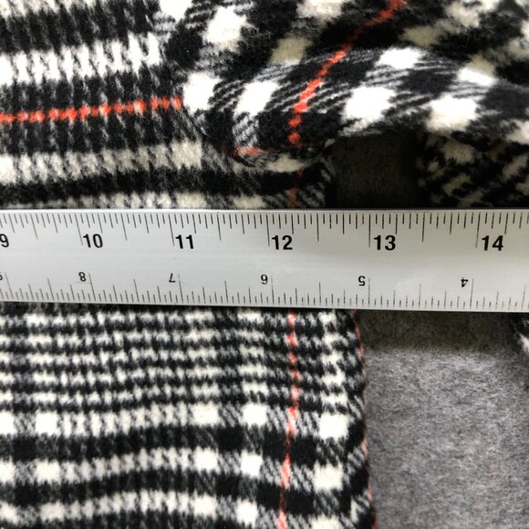 Old Navy Kids 5T Plaid Blazer Jacket Black Red Tartan Plaid Overcoat Formal - Picture 7 of 7